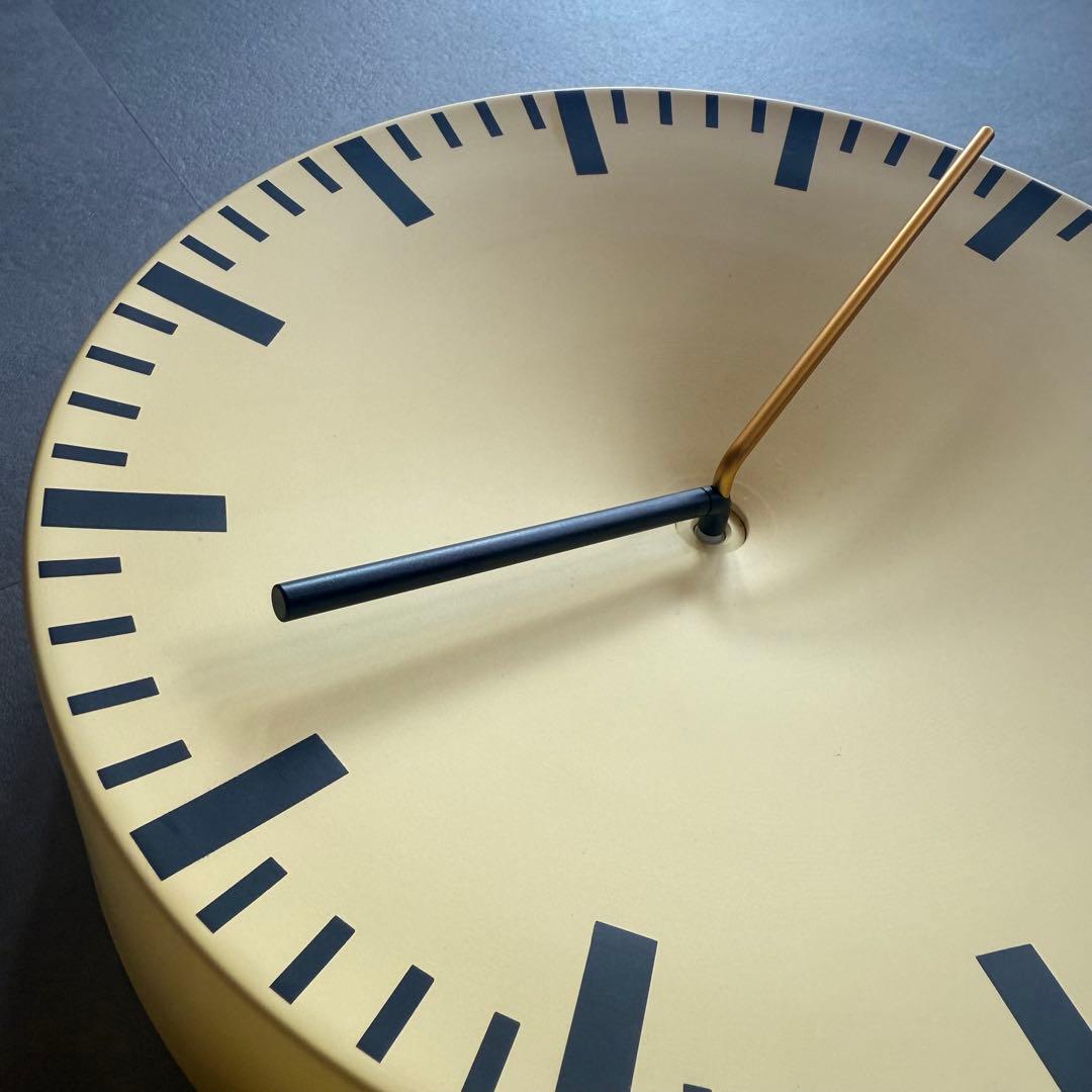 【専用】HAY アナログ掛け時計　Shane Schneck 北欧　イエロー