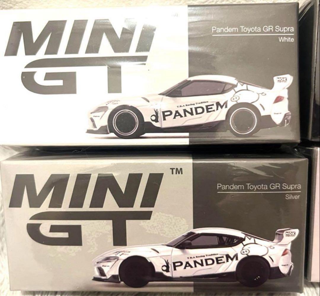 MINI GT パンデム トヨタ GR スープラ 4台セット