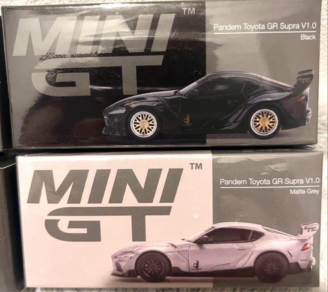 MINI GT パンデム トヨタ GR スープラ 4台セット