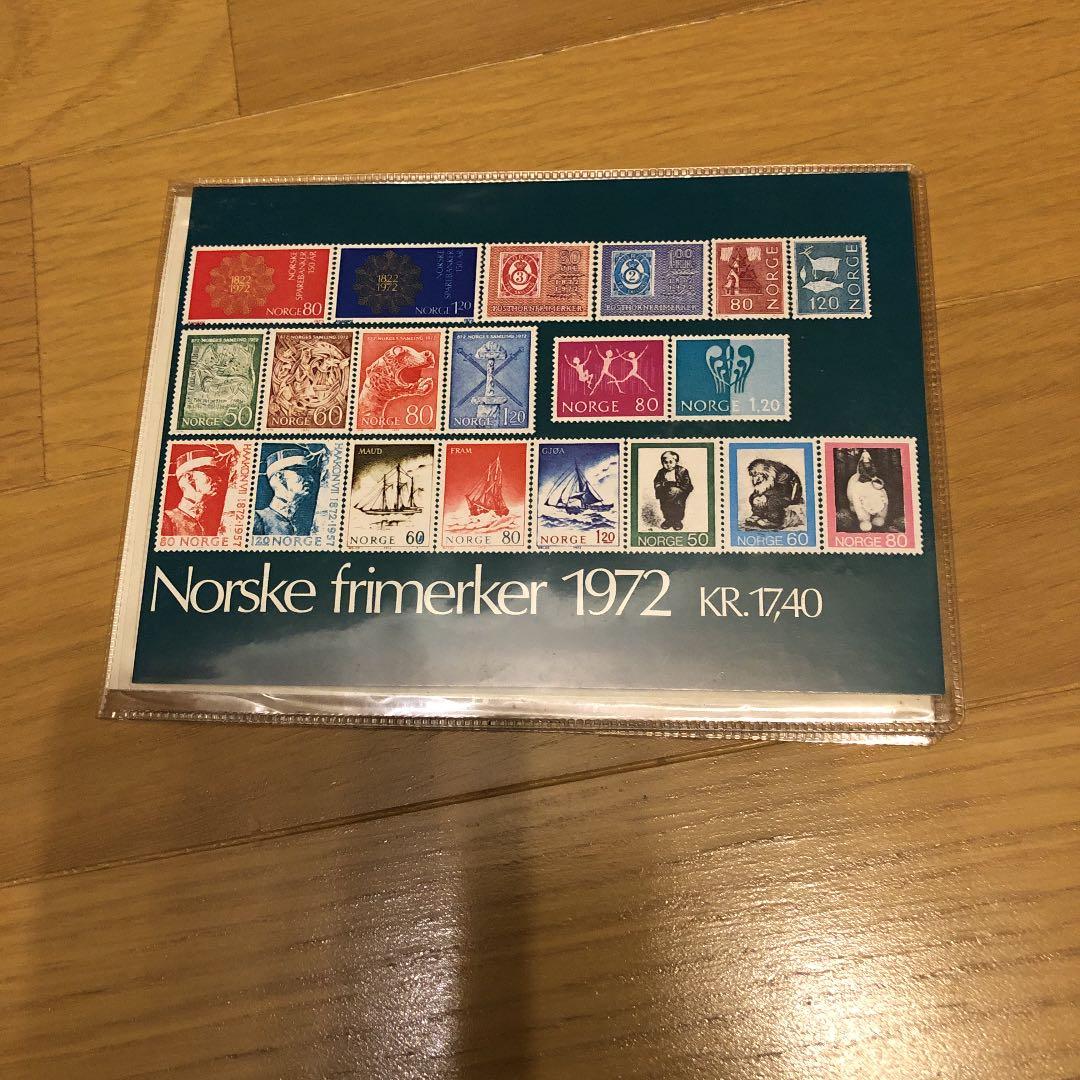 ノルウェーの記念切手　シート