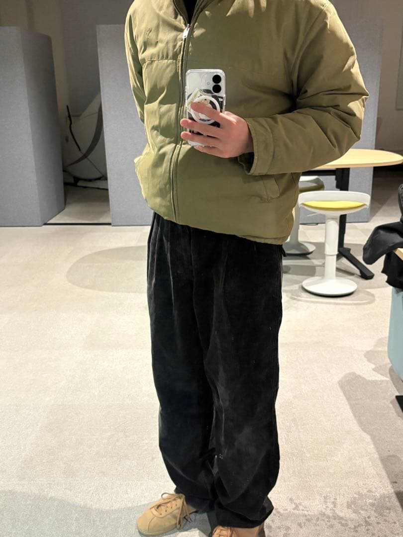 90s USA製 ラルフローレン ポロチノ 初期タグ ブラックコーデュロイ