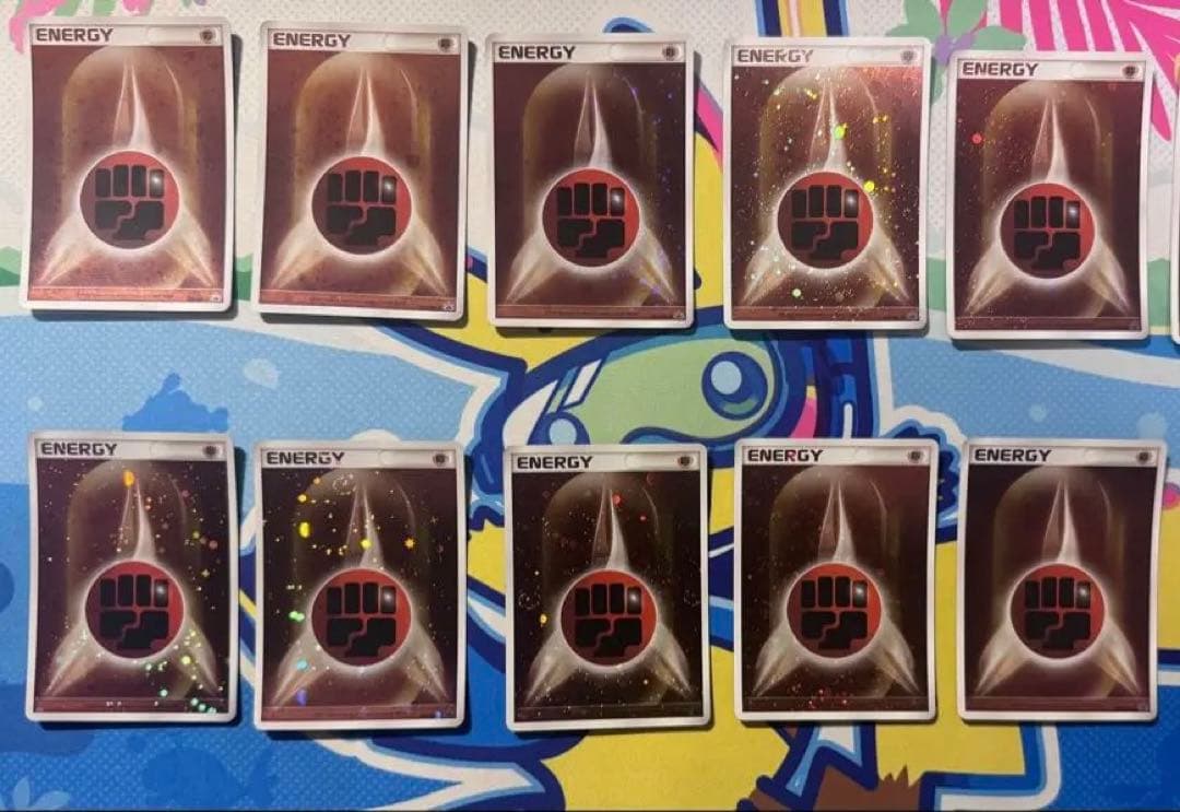 【専用】　ポケカ　基本闘エネルギーブリザードDPtプロモ　10枚セット