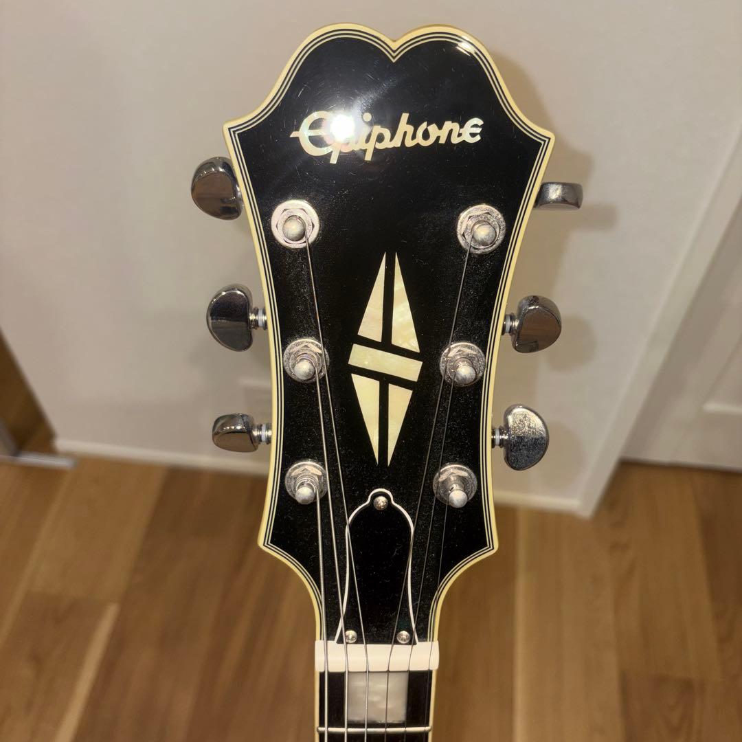 Epiphone セミアコースティックギター ブラック 生形真一モデル