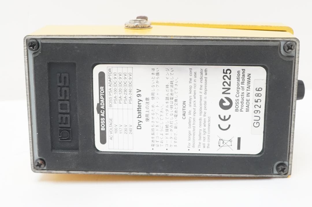 【動作】BOSS OD-3　over drive　オーバードライブ　エフェクター