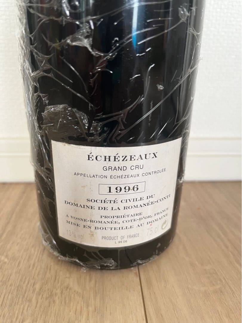 【年末お値下げ】ドメーヌ　ド　ラロマネコンティ　エシェゾーグランクリュ　1996
