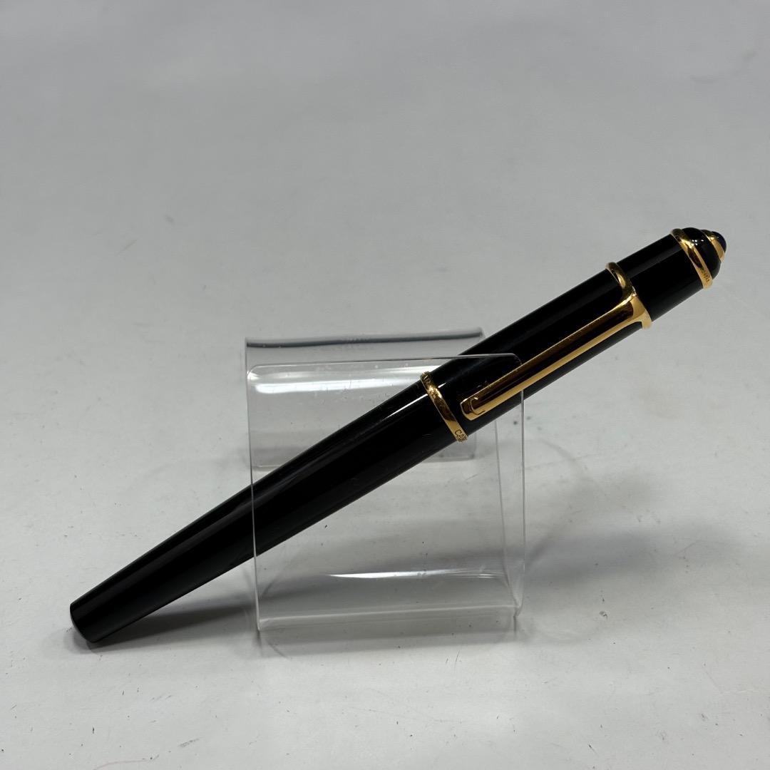 状態良【カルティエ本物】万年筆/ディアボロ ドゥ カルティエ/ペン先K18