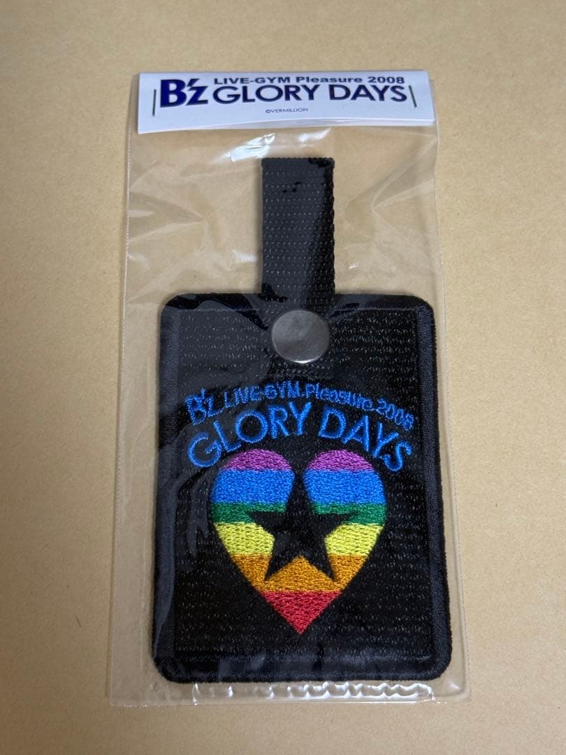 【激レア】B'z GLORY DAYS 2008 バゲージタグ 未開封