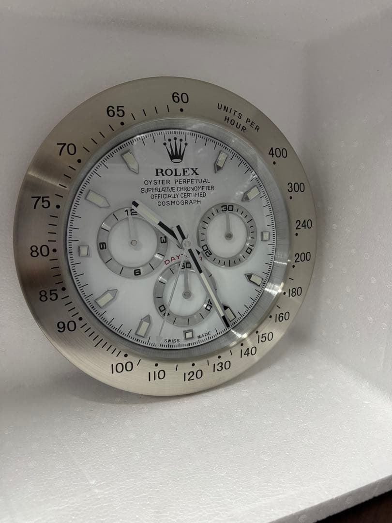 ロレックス ROLEX デイトナ　壁掛け時計　新品未使用