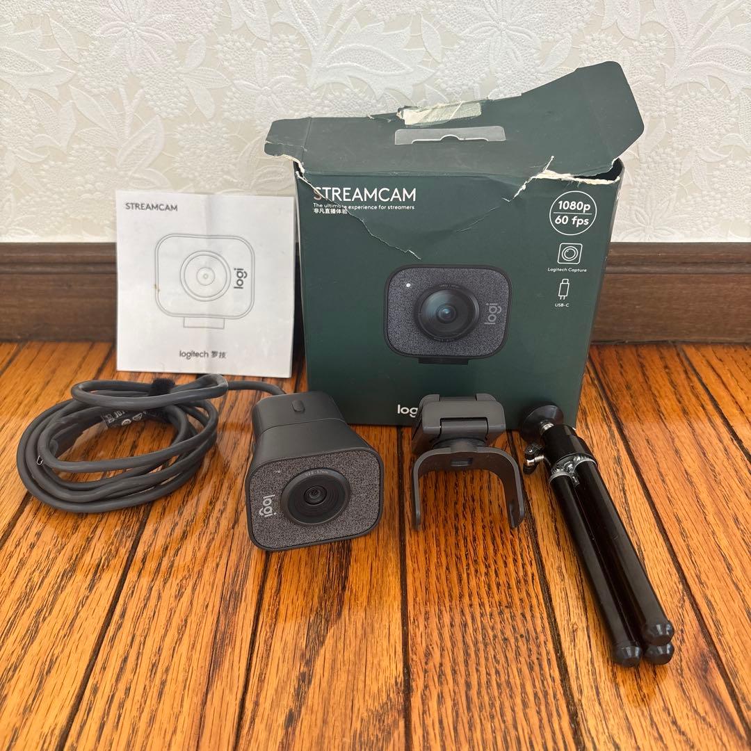 Webカメラ logicool STREAMCAM 1080p 60fps