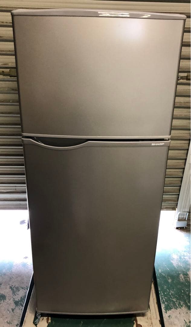 9r60 2018年製 118L 冷蔵庫 SJ-H12D-S 一人暮らし 単身用