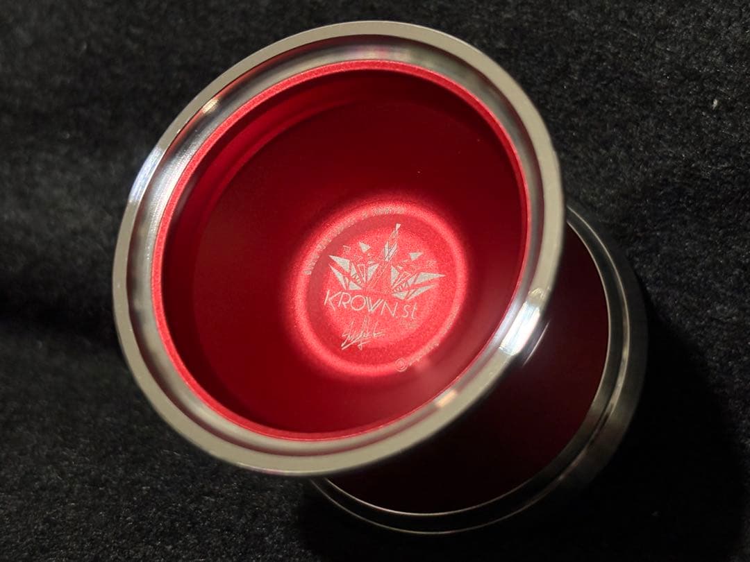 C3yoyodesign Krown.st 7068 RED 美品 廃盤 絶版