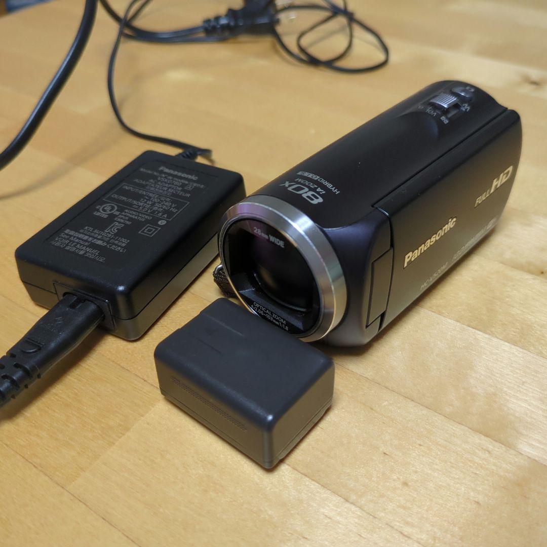 動作確認済　Panasonic HC-V520M ビデオカメラバッテリー　2個
