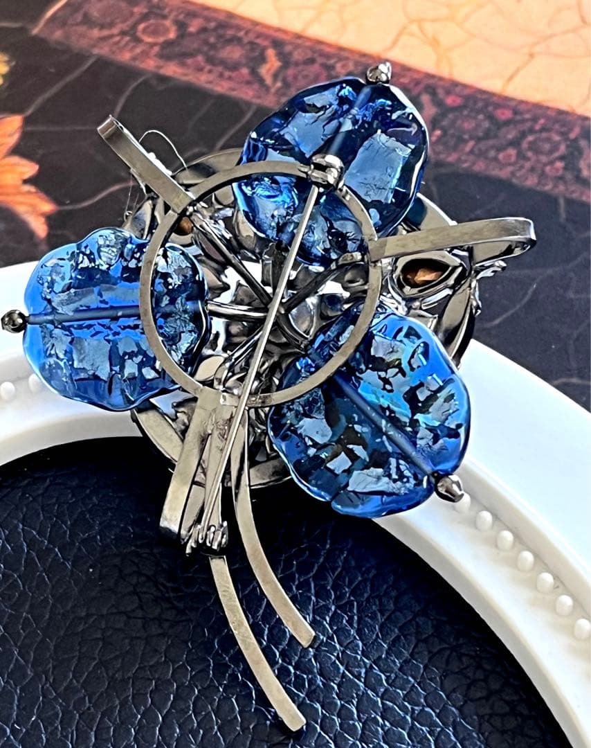 ひろみん様希少！ヨーロッパ 2wayヴィンテージブローチ9539