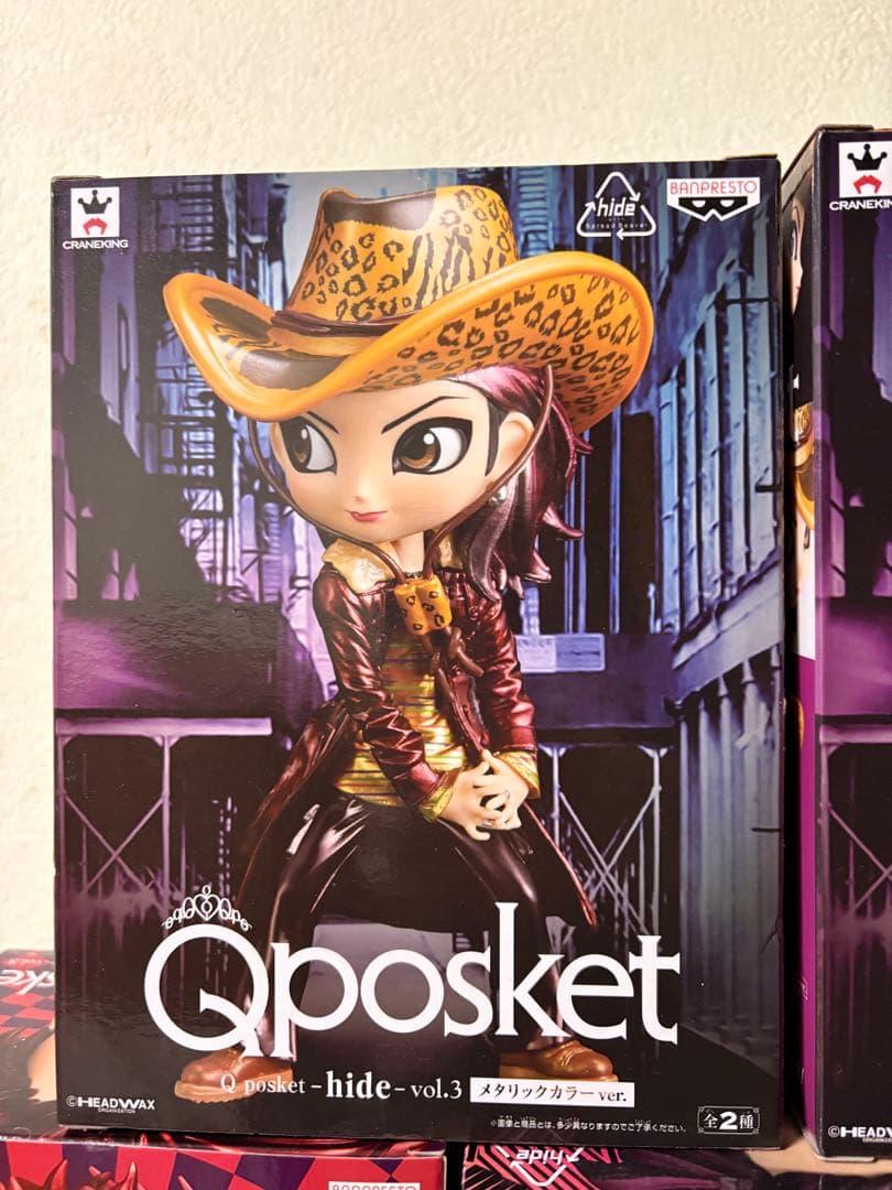 hideフィギュア　Q-posket 18個