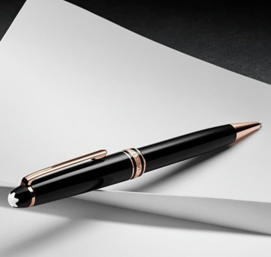 MONTBLANC　ボールペン マイスターシュテュック レッドゴールド　未使用！