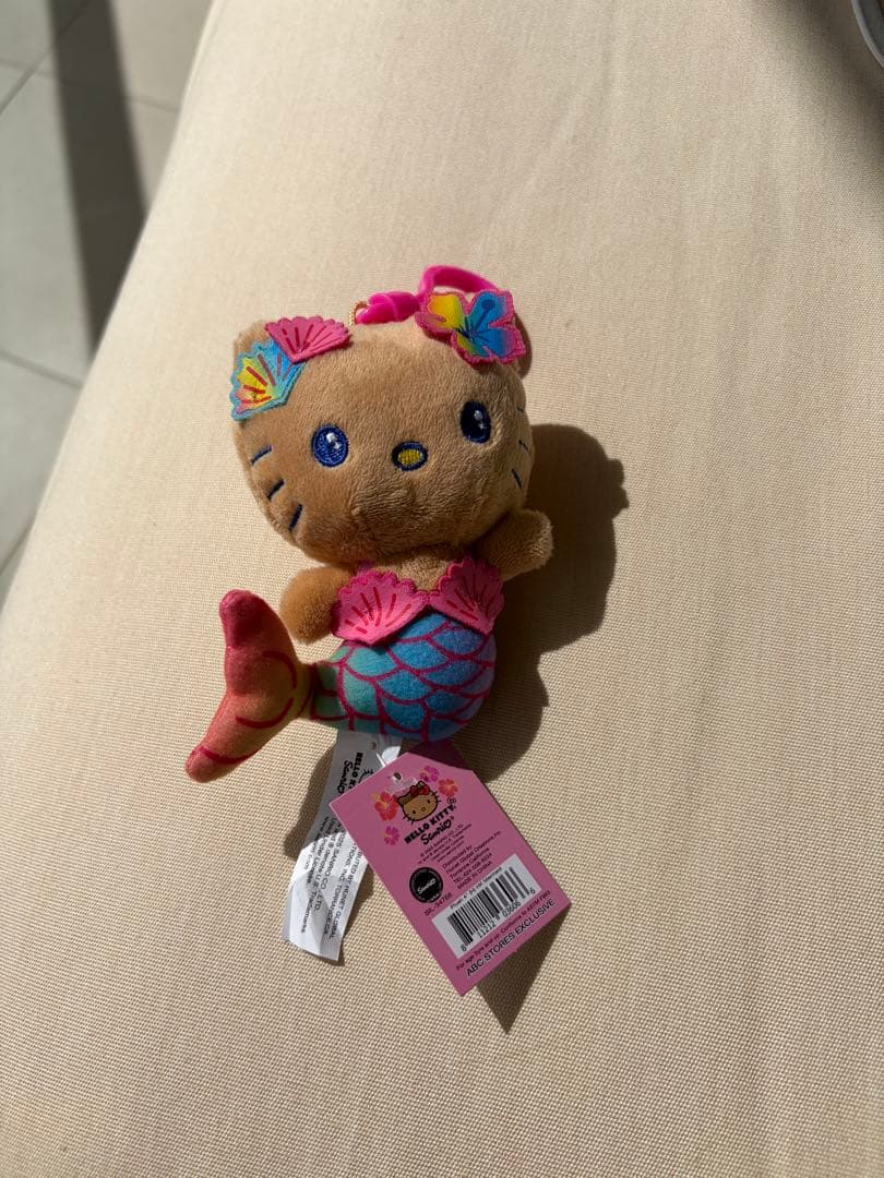 【２個セット】ハローキティ 人魚 キーホルダー ハワイ　限定