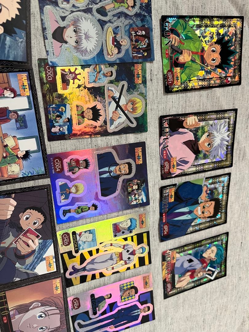 HUNTER×HUNTER　トレーディングステッカー　65枚　アマダ　旧アニメ