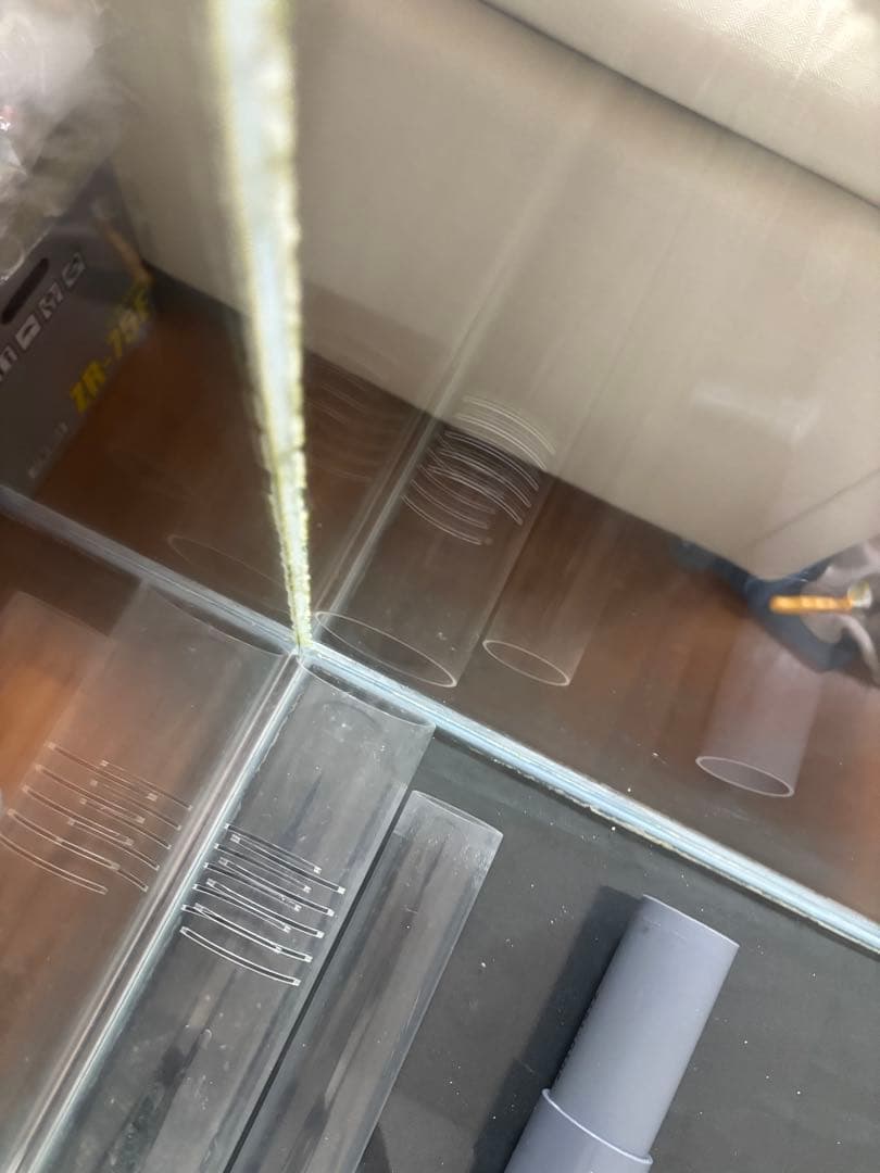 【引取り限定】オーバーフロー水槽　W60 D45 H45