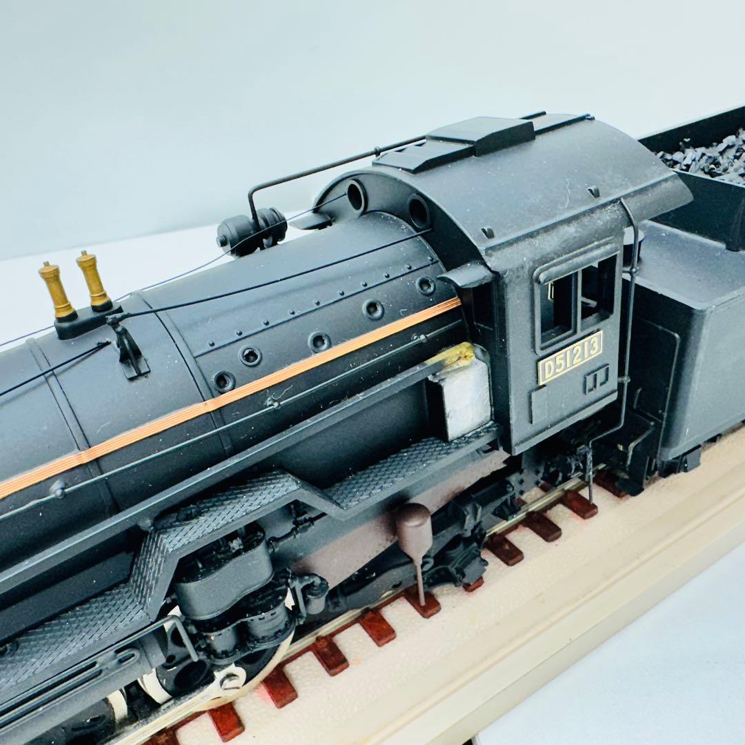 1/42スケール　D51型式蒸気機関車模型　ケース付