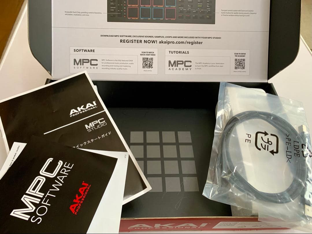 Akai MPC Studio 2 / MIDIケーブル欠品