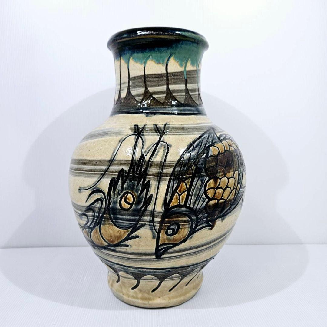 金城敏男 金城次郎 長男 魚紋 海老紋 壺