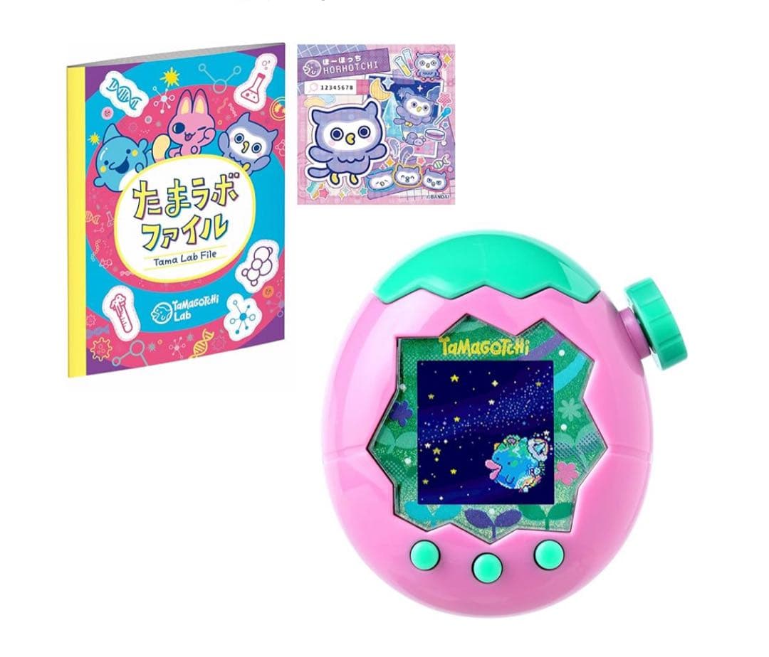 新品⭐️たまごっち パラダイス ピンクランド　タマラボファイル　ステッカー付き