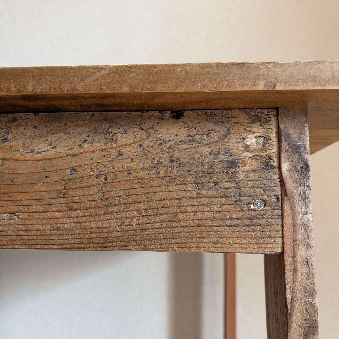 古材テーブル　デスク