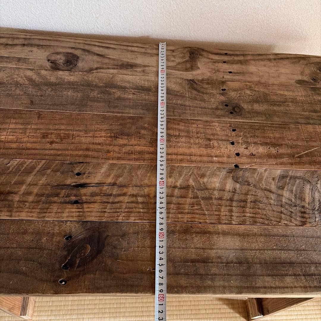 古材テーブル　デスク