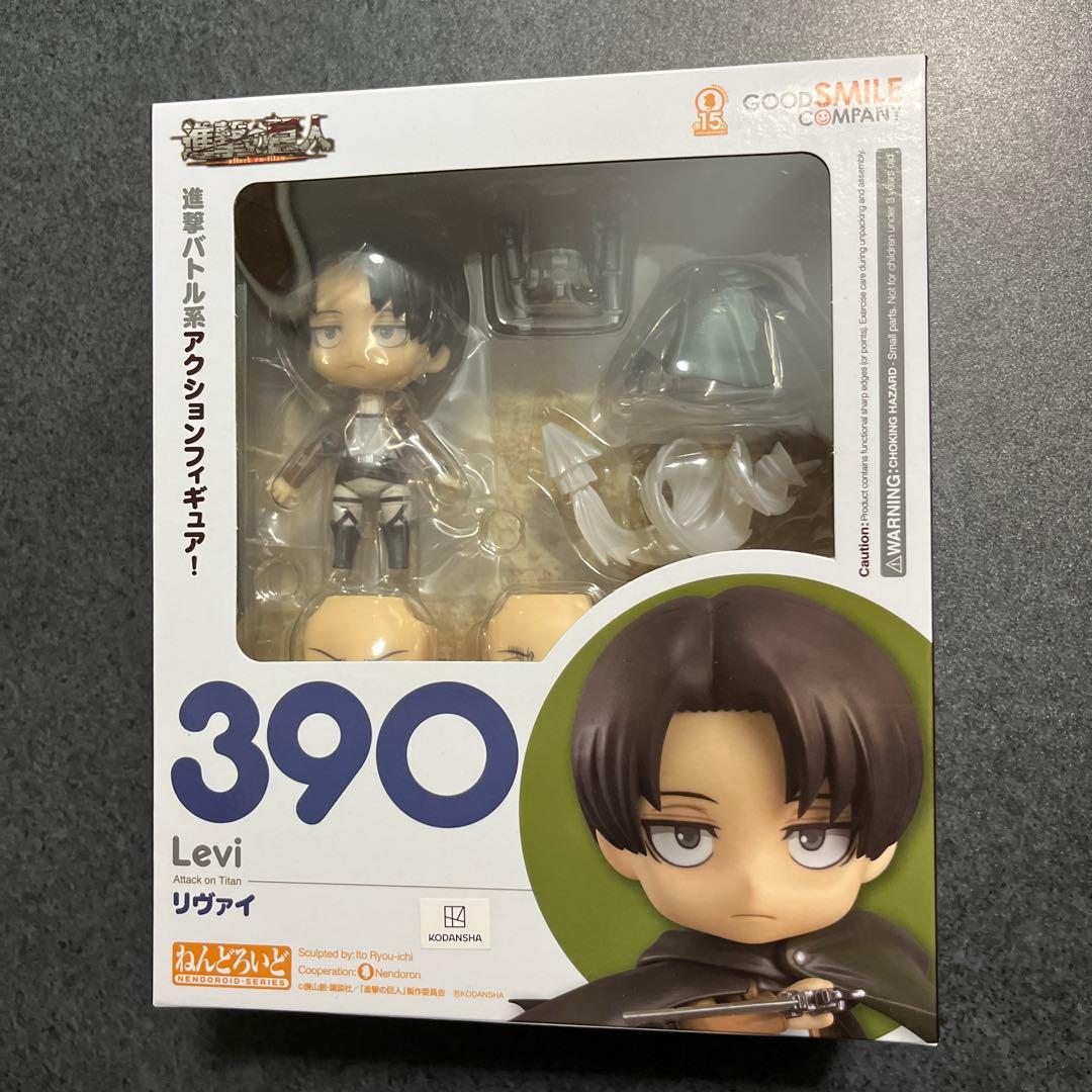 【新品未開封】390 ねんどろいど リヴァイ