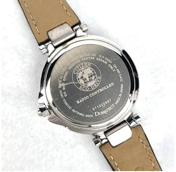 CITIZEN H240-T018220 腕時計 エコドライブ 純正レザーANA