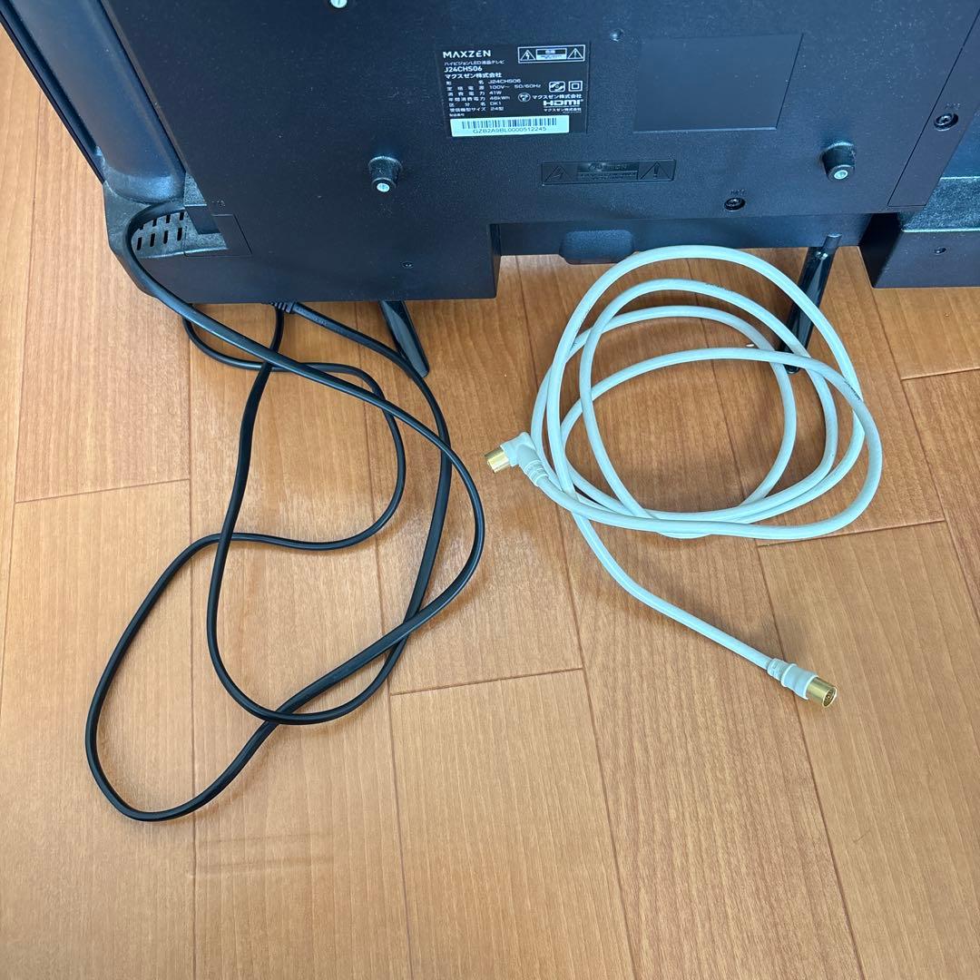 MAXZEN 型液晶テレビ 本体　24型