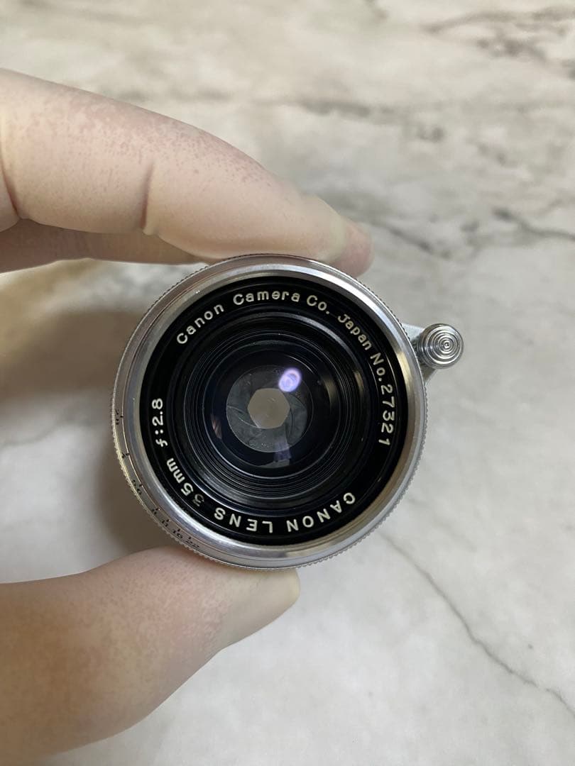 Canon35mmF2.8 ライカL39マウントレンズ