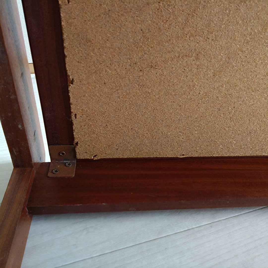 70B ヴィンテージ花模様タイル付きローテーブル