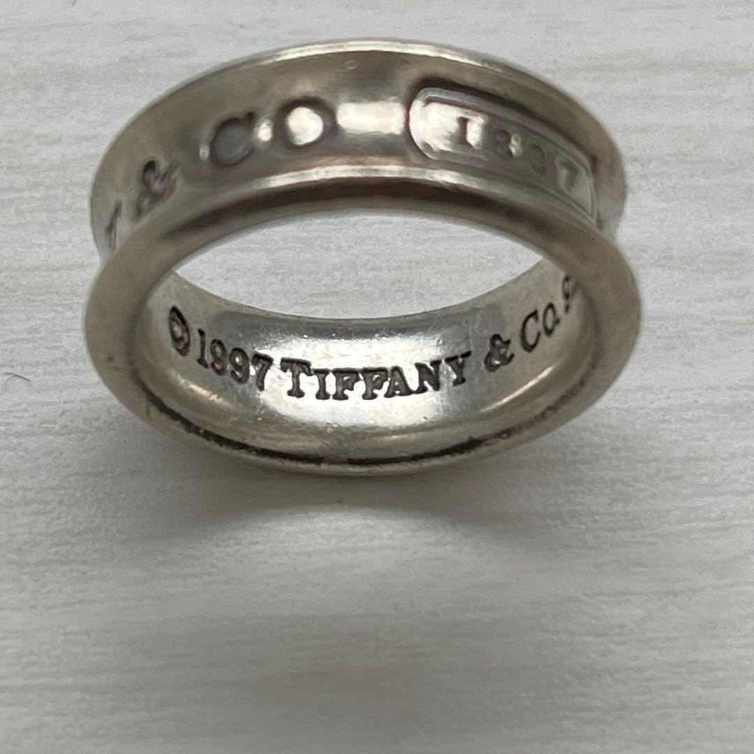 Tiffany& Co. 1837 13号 ナローリング シルバー925