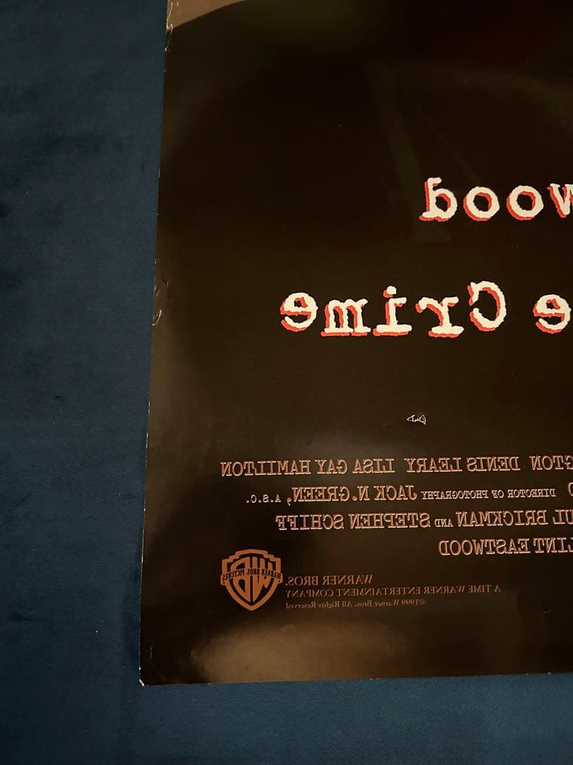 トゥルー・クライム　USオリジナル映画ポスター