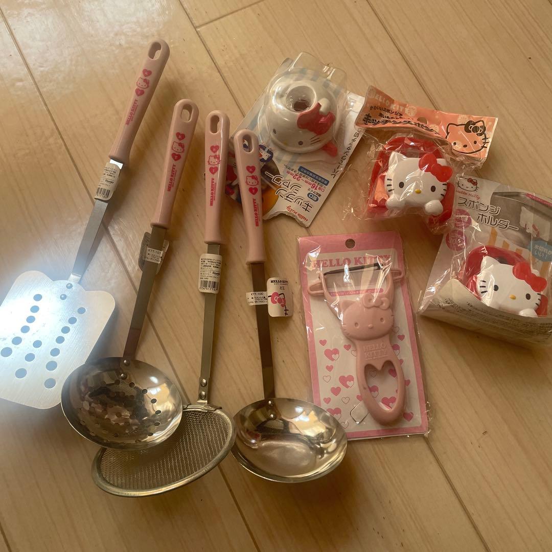ハローキティ キッチンツールセット 8点
