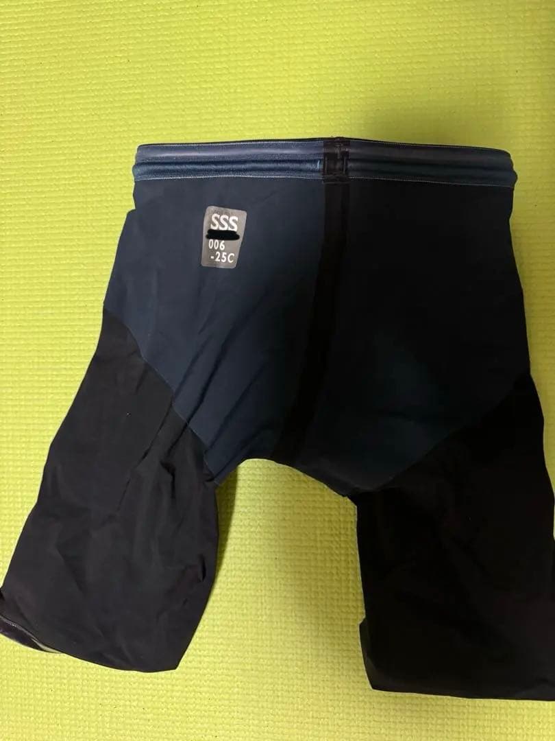 AQUAFORCE STORM MF 競泳水着 SSSサイズ 黒 青