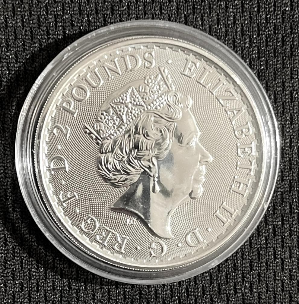 20021年 1oz シルバー ブリタニア 　イギリス