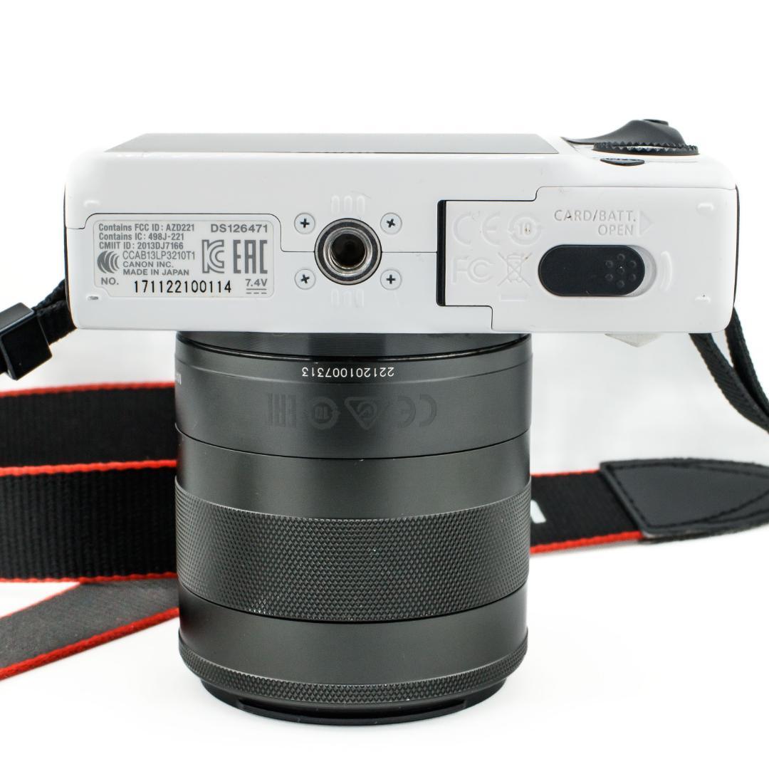 初心者スタートセット Canon EOS M2+標準ズームレンズwi-fi対応