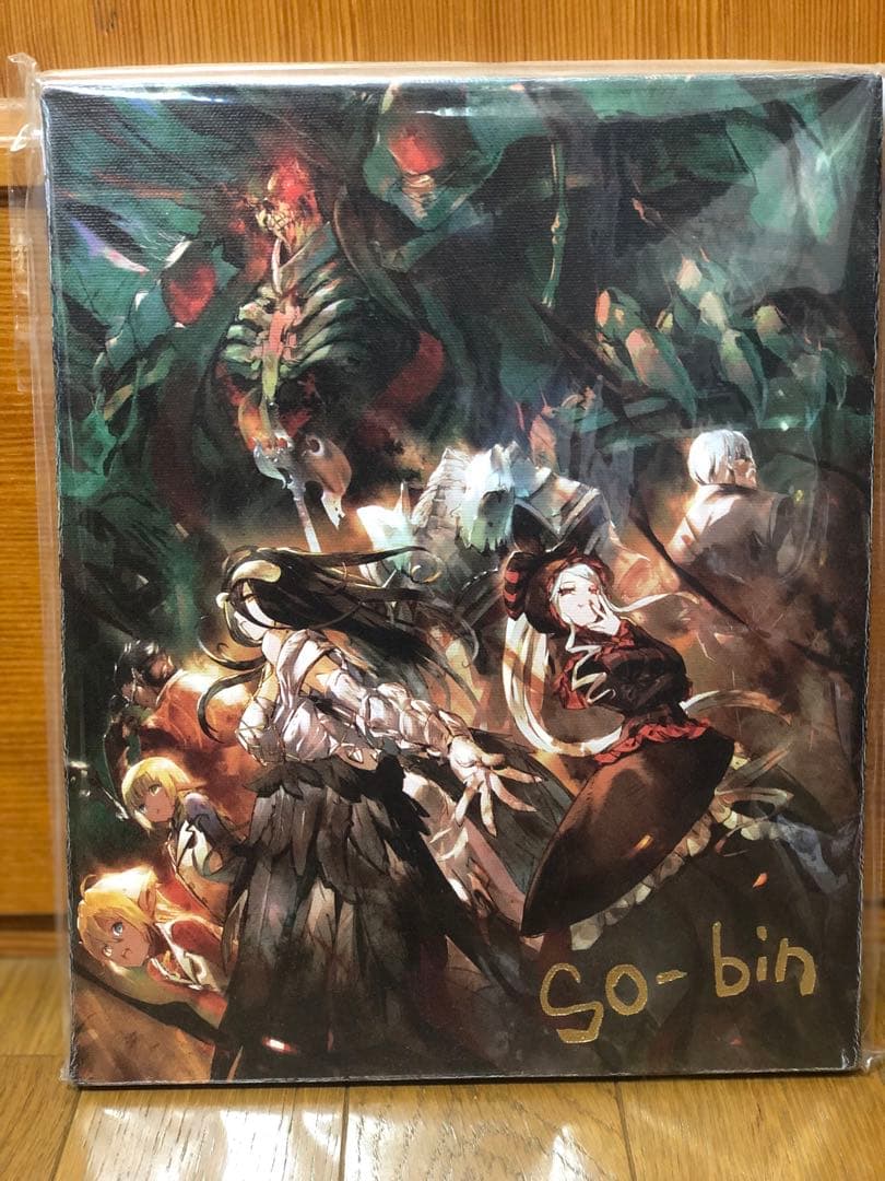 【激レア】オーバーロード  サイン入りキャンバスアート