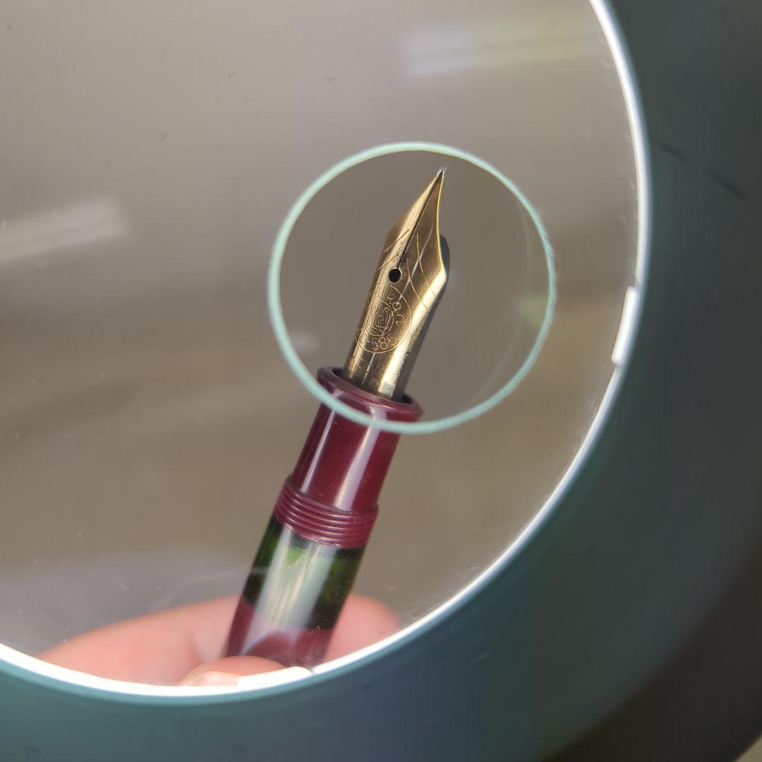 ▲MONTBLANC モンブラン 万年筆 モンテローザ K14ペン先