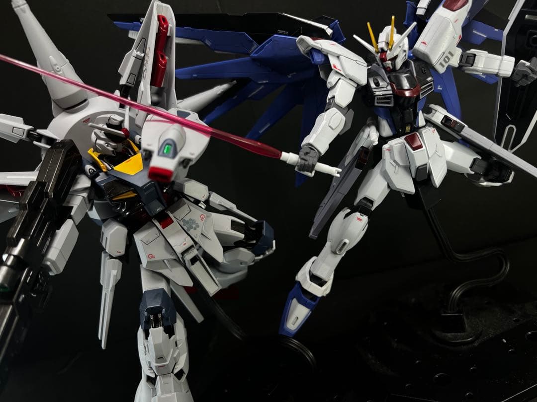 改造ガンプラ　全塗装完成品　hgプロヴィデンスガンダム