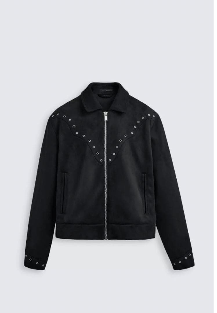 ZARA フェイクスエードジャケット 短丈 [完売品]