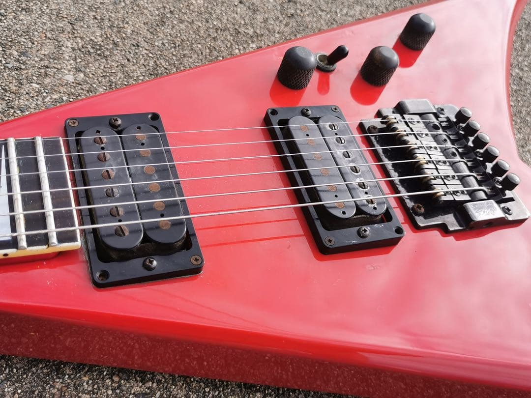 試作品 Greco JJV-II Jackson キングV タイプ PU無し