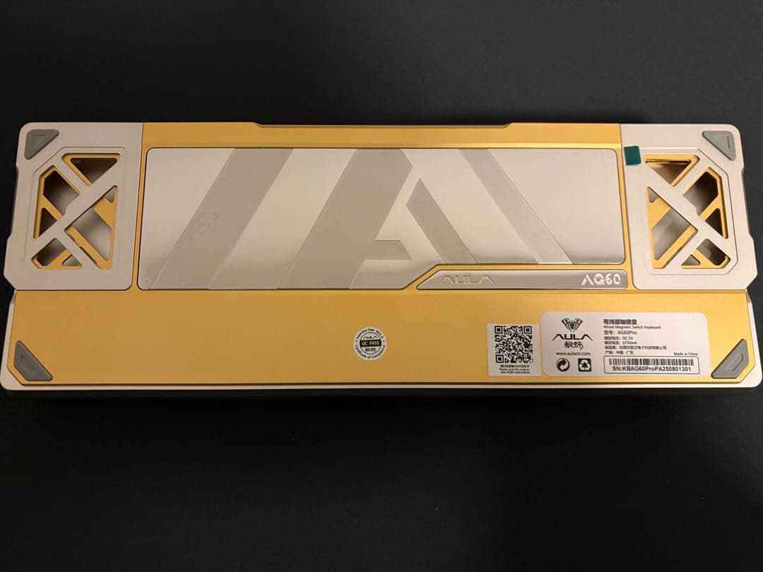 AULA AG60 Pro Magnetic Keyboard 【Silver】