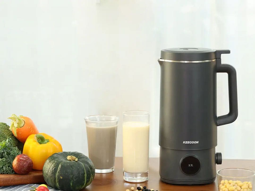 【新品】KEECOON 豆乳メーカー 自動調理ポット 加熱式ミキサー 大容量1L