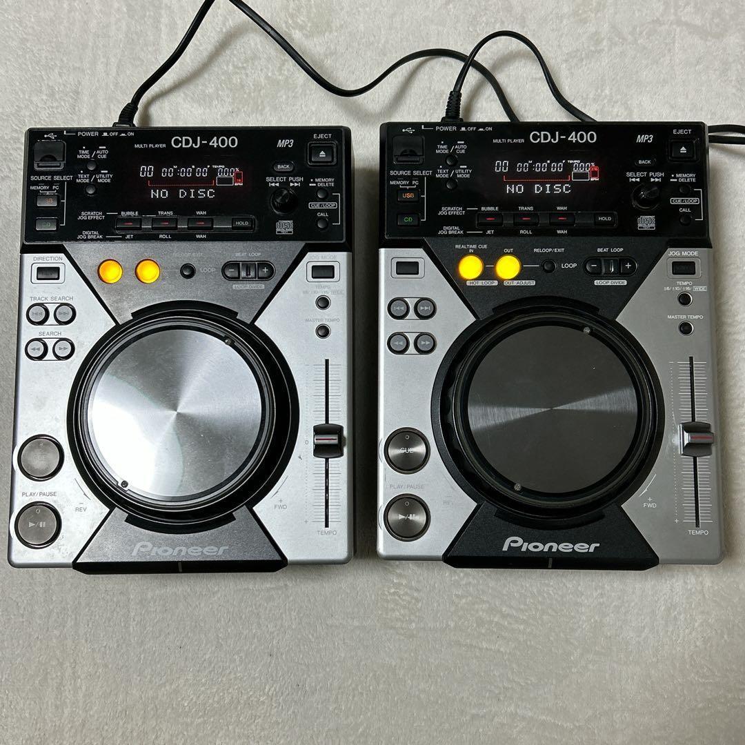 PIONEER パイオニア CDJ-400 2台セット DJマルチプレーヤー