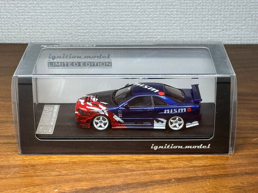 イグニッションモデル 1/43 スカイライン GT-R R34 TAS
