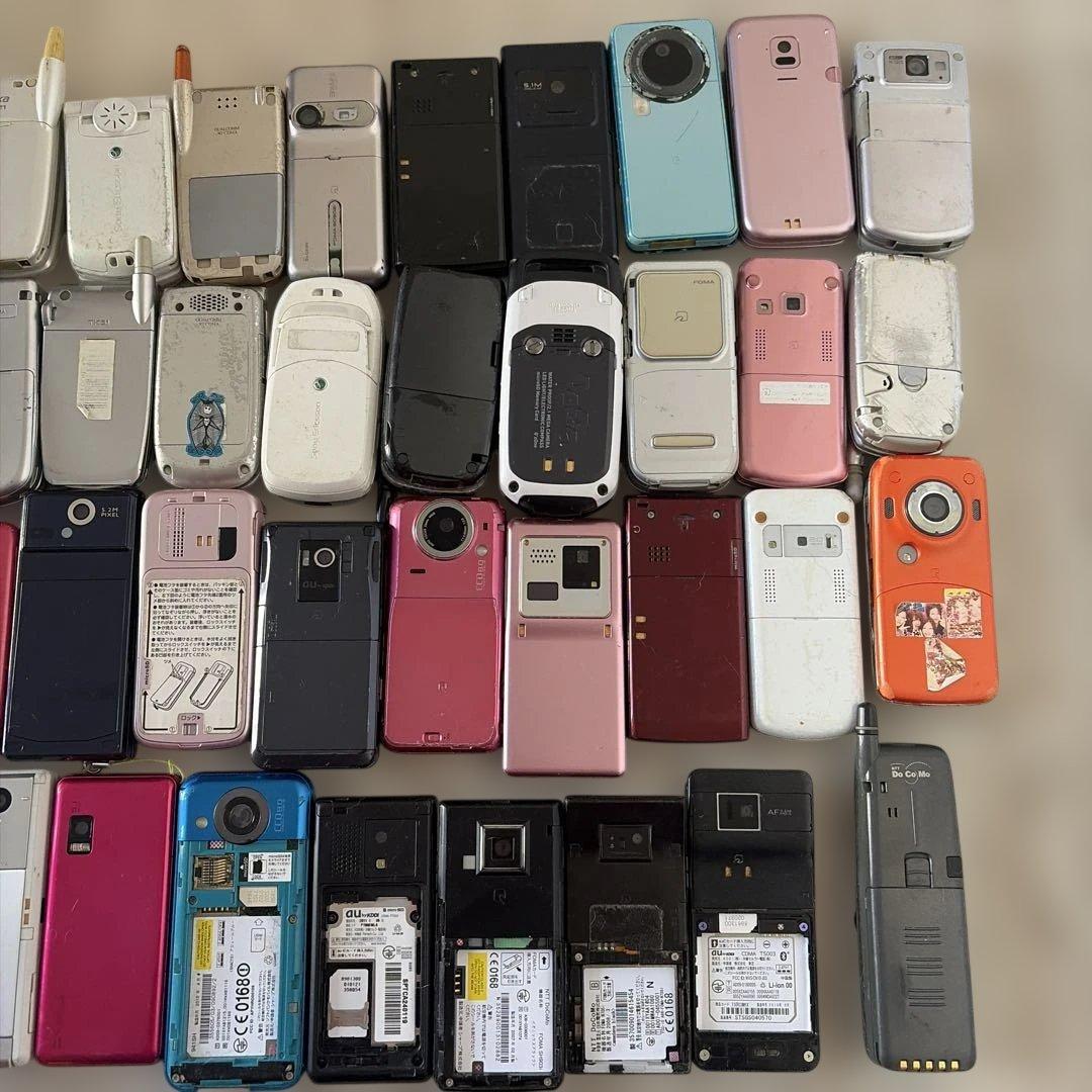 ジャンク品 ガラケー 42台 セット まとめ