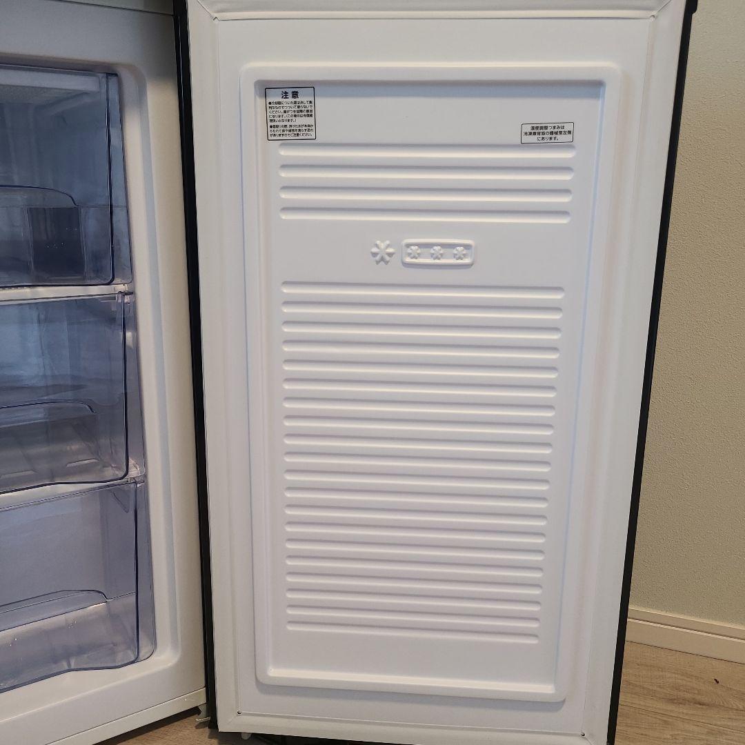 IRIS OHYAMA 冷凍庫 IUSD-6B　ブラック